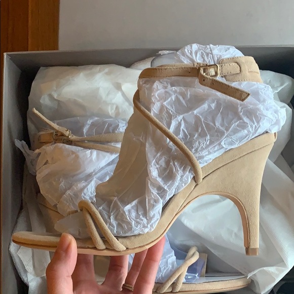 HALSTON HERITAGE Louisa Wedge Sandal - Picture 3 of 5